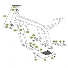 Beta REV80 08 Rahmen Zubehör Neu