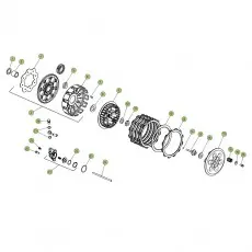 Heißes Angebot Beta REV250 4T 07 Primärtrieb/Kupplung