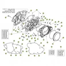 Mega-Angebot Beta REV250 4T 07 Motorgehäuse