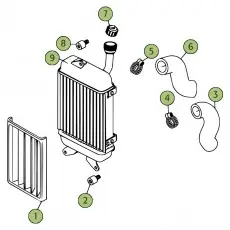 Beta REV250 4T 08 Kühlsystem Sale