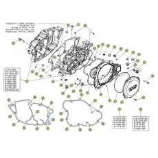Solange Der Vorrat Reicht Beta REV250 4T 08 Motorgehäuse