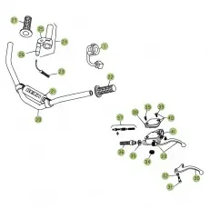 Heißes Angebot Beta REV3 125 06 Lenker/Armaturen
