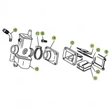 Neuheit Beta REV3 200 08 Vergaser