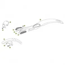 Beta REV3 125 05 Verkleidung/Sitzbank/Tank Kostenloser Rückversand