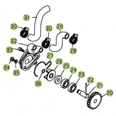 Bestseller Beta REV3 125 07 Schmiersystem