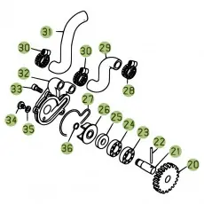 Markenprodukt Beta REV3 125 08 Schmiersystem