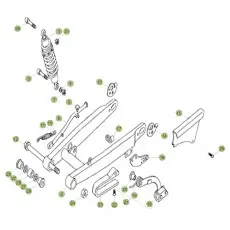 Jetzt Bestellen Beta EVO80 Junior 18 Schwingarm/Federbein