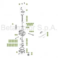 Geprüft Beta EVO250 18 Vergaser 2