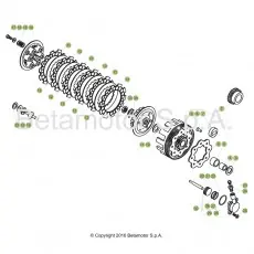 Beta EVO250 18 Primärtrieb/Kupplung Markenware