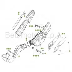Highlight Beta EVO200 18 Auspuffsystem