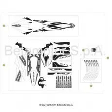 Beta EVO125 18 Verkleidung/Sitzbank/Tank 2 Top-Seller