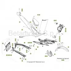 Beta EVO125 18 Verkleidung/Sitzbank/Tank 1 Nur Für Kurze Zeit