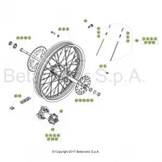 Kracherpreis Beta EVO125 18 Hinterrad