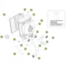 Beta EVO125 18 Kühlsystem Billig