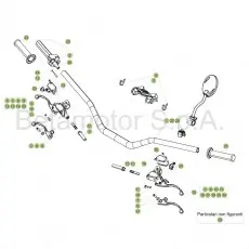 Beta EVO125 18 Lenker/Armaturen Bestpreis