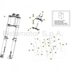 Beta EVO125 18 Gabel Begrenztes Angebot