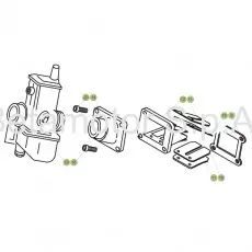 Zertifiziert Beta EVO125 18 Vergaser 1