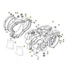 Beta EVO125 18 Motorgehäuse Aktuell