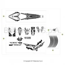 Echt Beta EVO300 SS 18 Verkleidung/Sitzbank/Tank 2