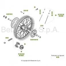 Neuheit Beta EVO300 SS 18 Hinterrad
