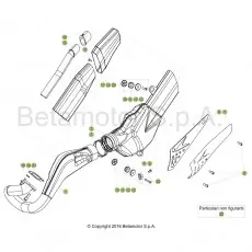 Beta EVO300 SS 18 Auspuffsystem Neu