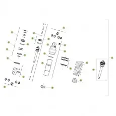 Beta EVO300 SS 18 Schwingarm/Federbein 2 Preisreduziert