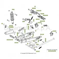 Neue Ware Beta EVO300 SS 18 Schwingarm/Federbein 1