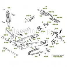 Beta EVO300 4T 18 Schwingarm/Federbein 1 Aktuell