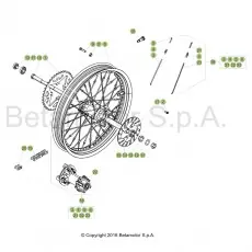 Nur Für Kurze Zeit Beta EVO250 4T 18 Hinterrad