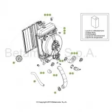 Beta EVO250 4T 18 Kühlsystem Highlight