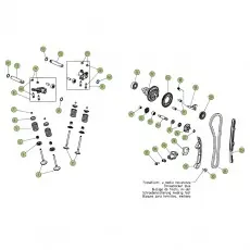 Top-Seller Beta EVO250 4T 18 Zylinder/Zylinderkopf/Ventiltrieb 2