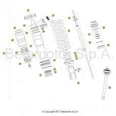 Billig BetaRR300 18 Schwingarm/Federbein 2