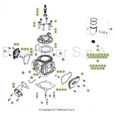 Beta RR250 18 Zylinder/Zylinderkopf/Ventiltrieb Beliebt