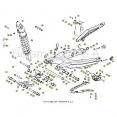 Kostenloser Rückversand Beta Xtrainer300 18 Schwingarm/Federbein 1