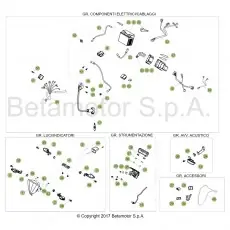 Günstig Beta RR300 Racing 18 Kabelstrang