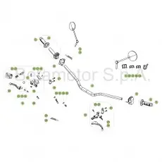 Neue Kollektion Beta RR125LC 4T 18 Lenker/Armaturen