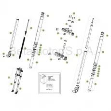 Beta RR125LC 4T 18 Gabel Knallerangebot