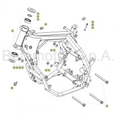 Beta RR125LC 4T 18 Rahmen/Ausleger Top-Preis