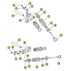 Direktkauf Beta RR125LC 4T 18 Zylinder/Zylinderkopf/Ventiltrieb 2