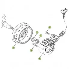 Highlight Beta RR125LC 4T 18 Zündanlage