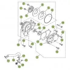 Aktuell Beta RR125LC 4T 18 Kühlsystem