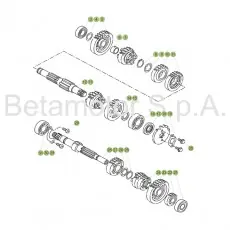 Beta RR125LC 4T 18 Getriebe Meistverkauft