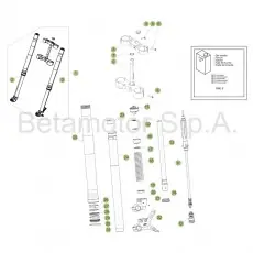 Neue Kollektion Beta RR390 4T 18 Gabel