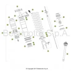 Top-Seller Beta RR390 4T 18 Schwingarm/Federbein 2