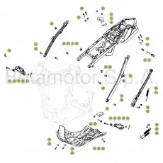 Neuheit Beta RR430 Racing 4T 18 Rahmen Zubehör