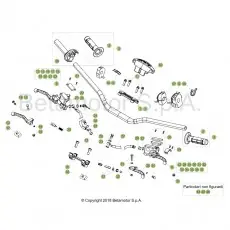 Neu Beta RR430 4T 18 Lenker/Armaturen