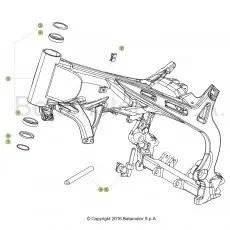 Preisreduziert Beta EVO250 19 Rahmen/Ausleger