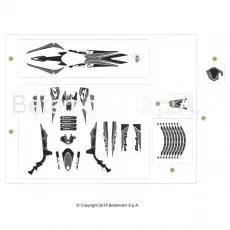 Beta EVO200 19 Verkleidung/Sitzbank/Tank 2 Zertifiziert