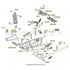 Geprüft Beta EVO200 19 Schwingarm/Federbein 1