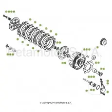 Highlight Beta EVO200 19 Primärtrieb/Kupplung